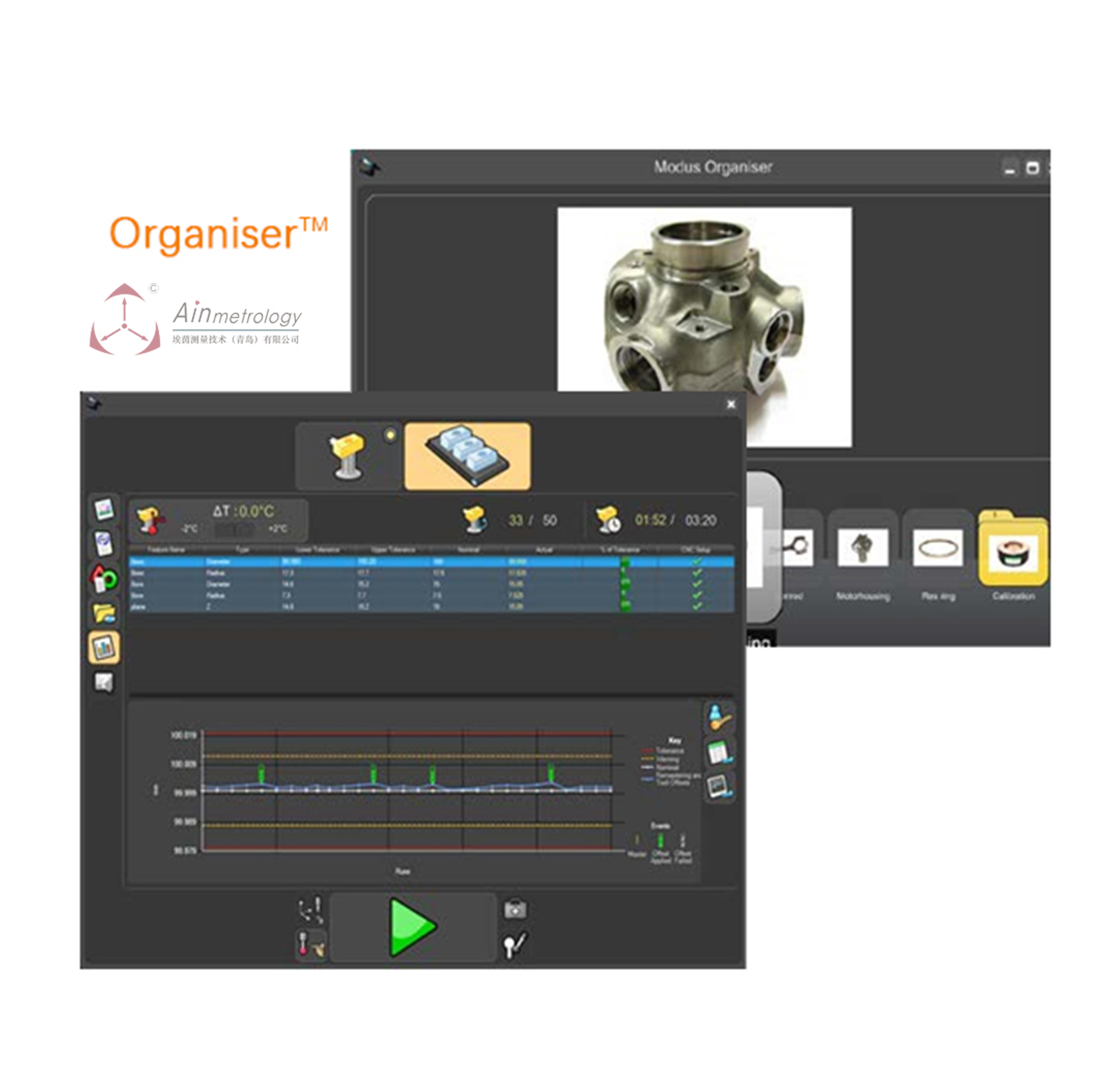  Equator™比对仪测量软件-Organiser™